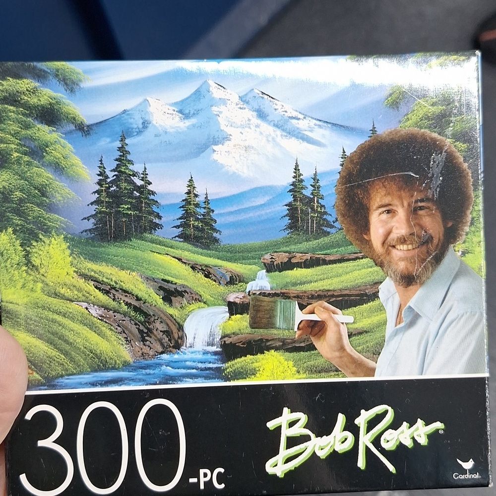 Bob Ross Mountain Hideaway puzzle